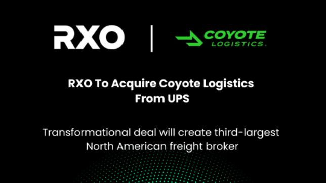 RXO Acquires Coyote Logistics from UPS-RXO-Inc