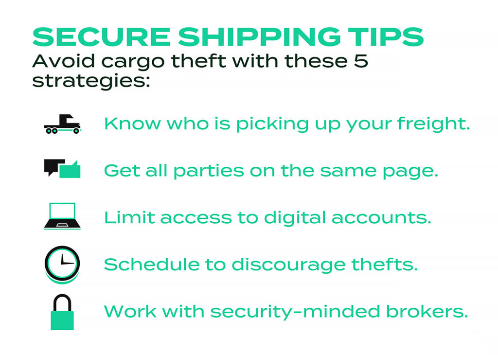 5 freight security tips for shippers