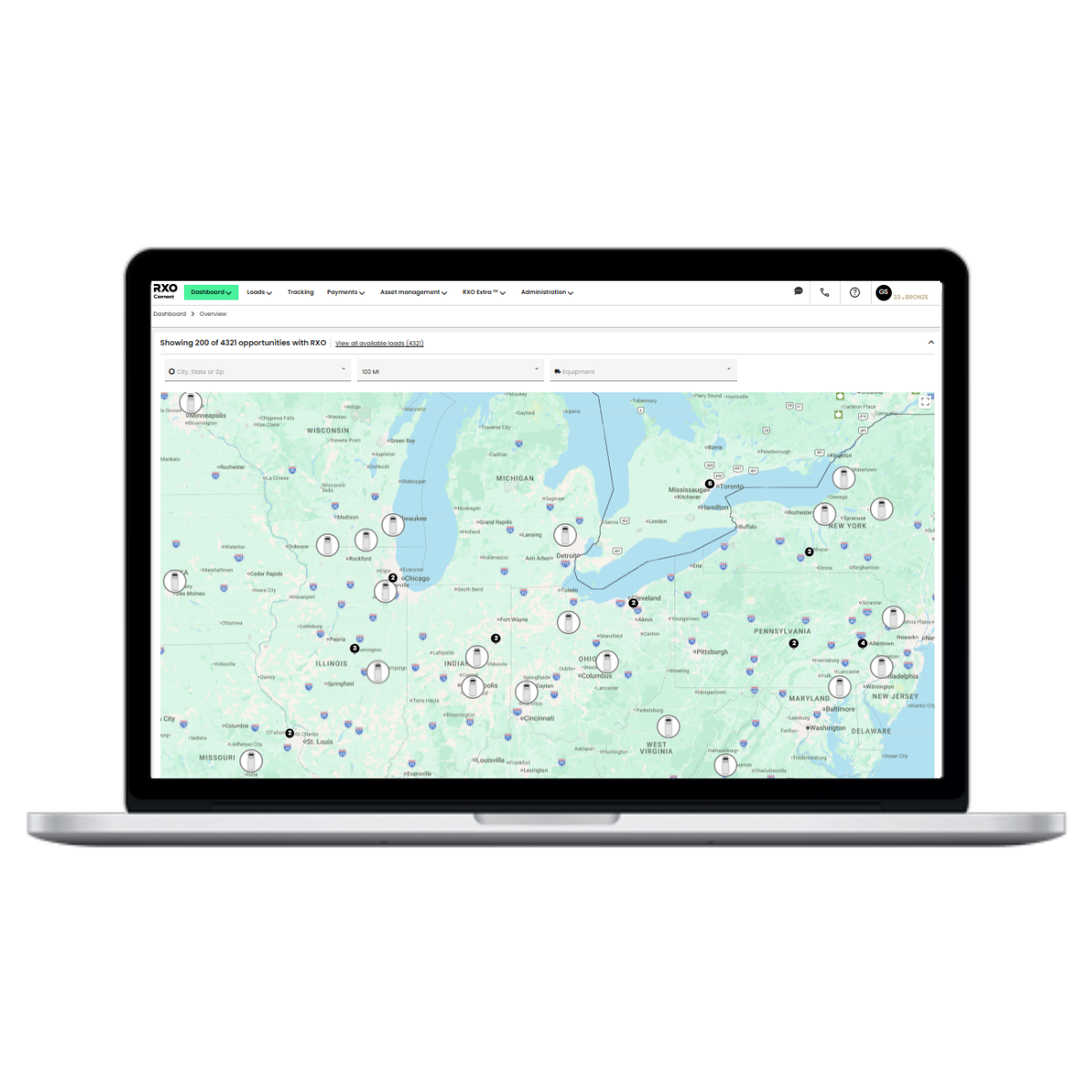Rxo connect load board
